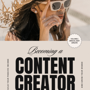 Becoming a content creator